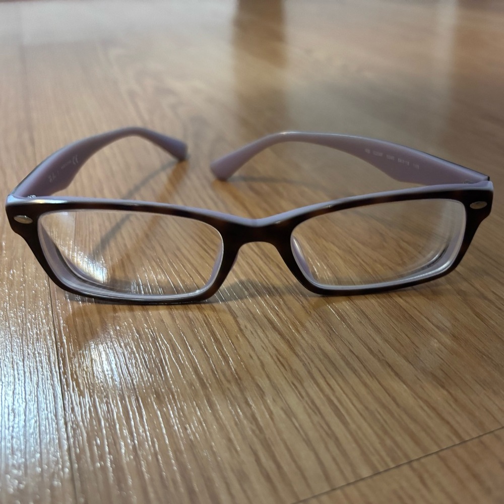 Ray-Ban Womens Prescription Glasses Black and Lavender